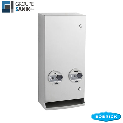 Distributeur à serviettes sanitaires et tampons en surface B-2706