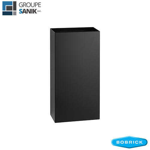 Poubelle en surface 22.6 litres noir mat Fino B-9279.MBLK