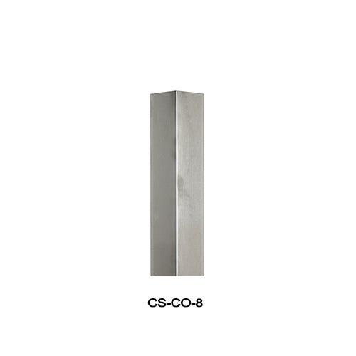 Coin protecteur acier inox CS-CO-8 / CS-SCO-8