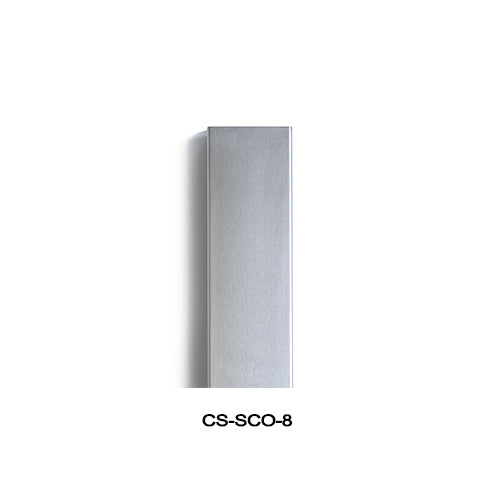 Coin protecteur acier inox CS-CO-8 / CS-SCO-8