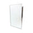 Fixed inclined mirror with folded corners F-941-FT