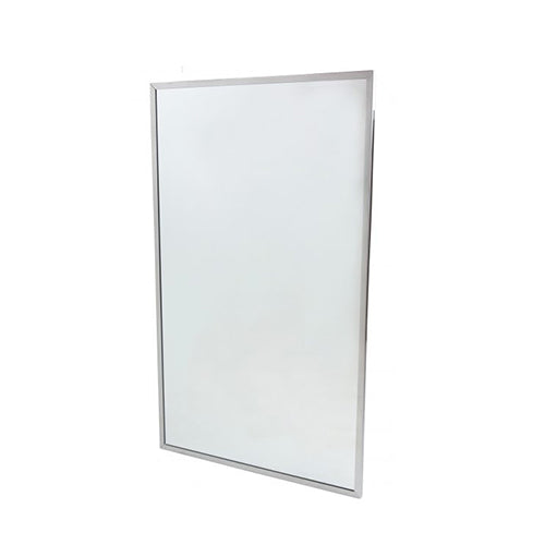 Tempered glass mirror with folded corners F-941