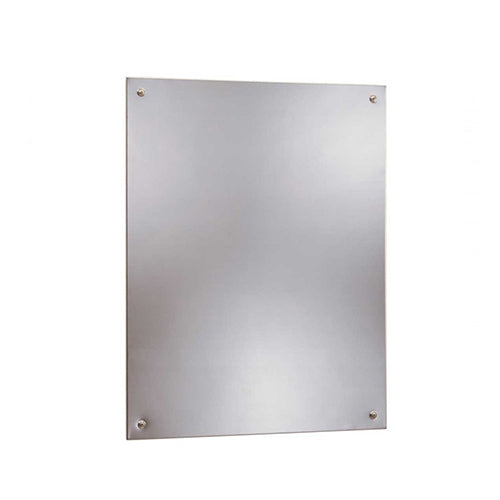 Frameless stainless steel mirror B-1556