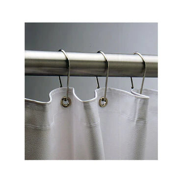 Shower curtains and hooks B-204