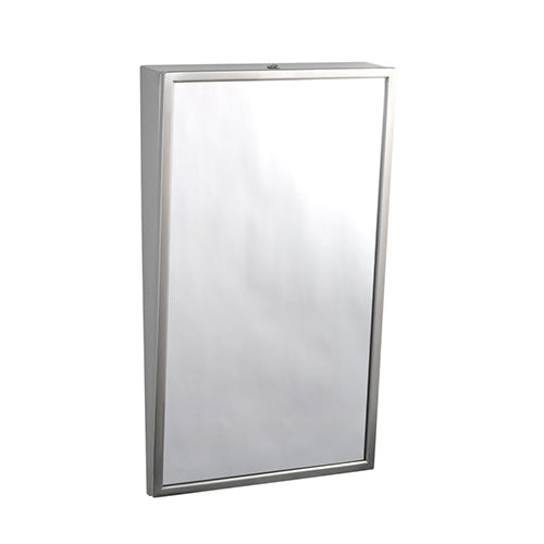Fixed inclined mirror with welded frame B-293