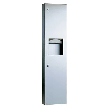 Hand towel dispenser and waste garbage can (6 models)