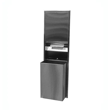 Hand towel dispenser and waste garbage can B-3940 / B-3942 / B-3944 / B-3947 / B-3949