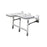 Lifting bariatric shower bench with legs B-918116