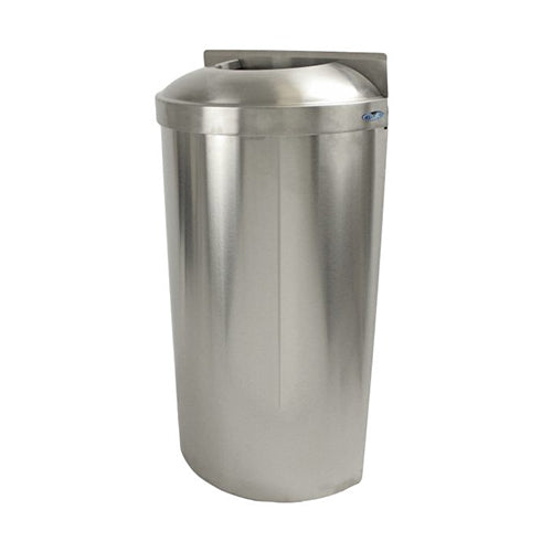 Wall mounted waste receptacle 62 liters F-312-S
