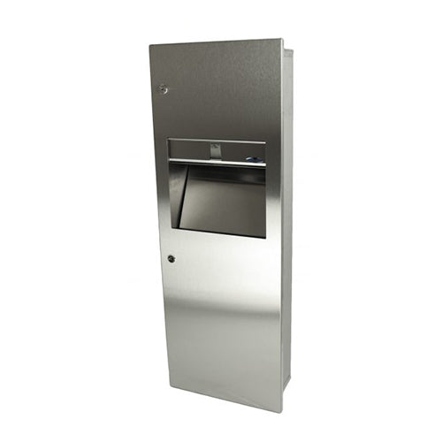 Paper towel dispenser and disposal F-410-A / F-410-B / F-410-C / F-410-14A / F-410-14C